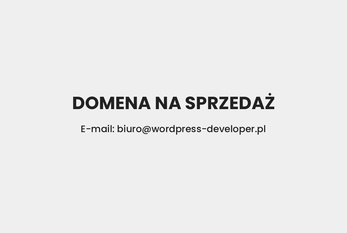 Domena na sprzedaż
